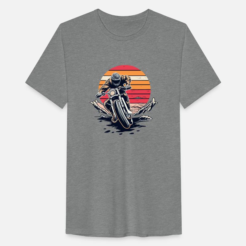 Vintage Retro Dirt Biker design