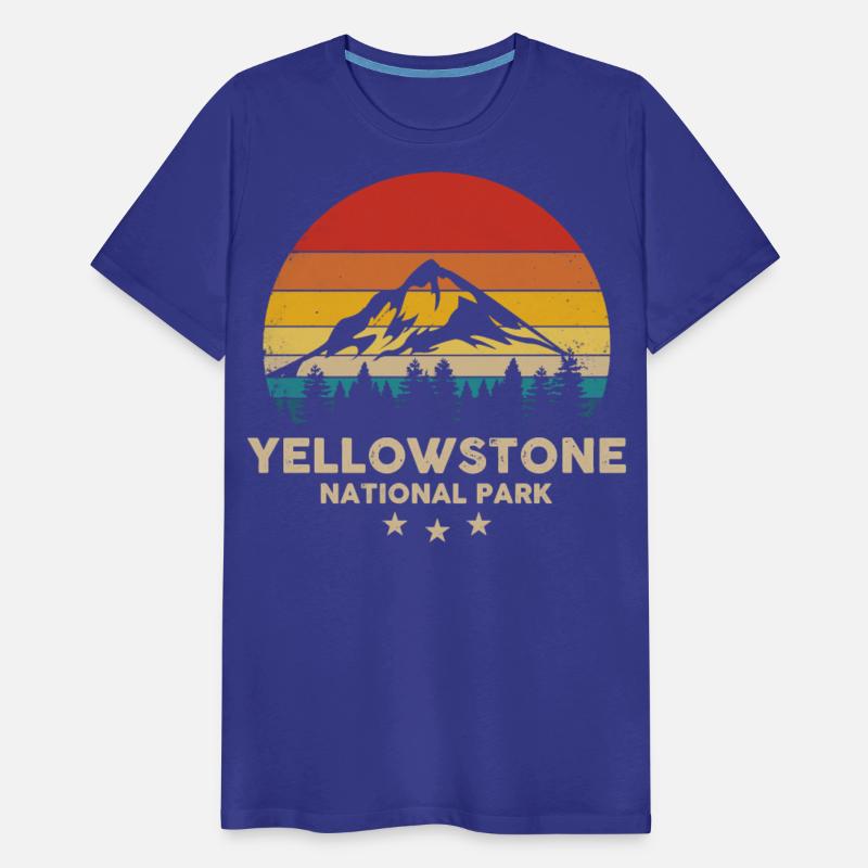 Vintage Yellowstone - National Park Retro Souvenir