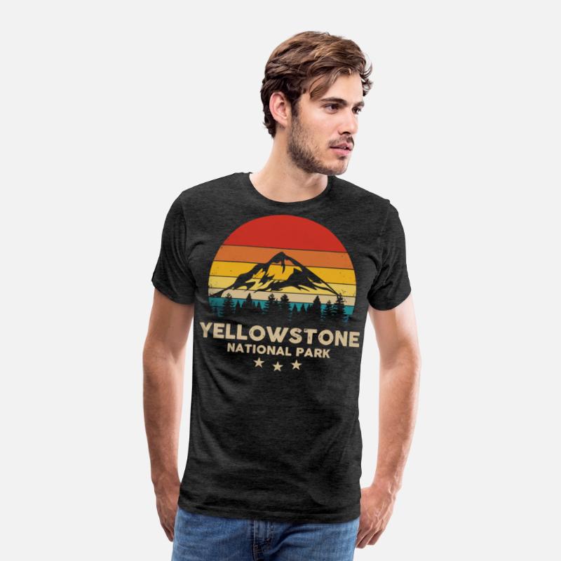 Vintage Yellowstone - National Park Retro Souvenir