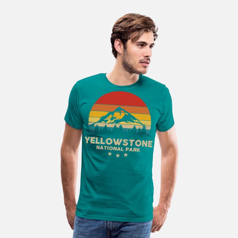 Vintage Yellowstone - National Park Retro Souvenir