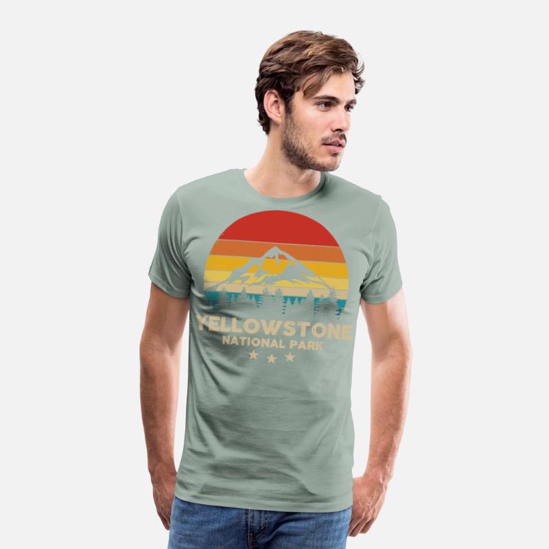 Vintage Yellowstone - National Park Retro Souvenir