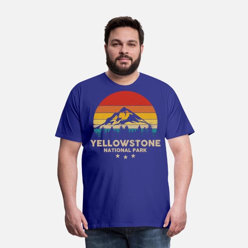 Vintage Yellowstone - National Park Retro Souvenir