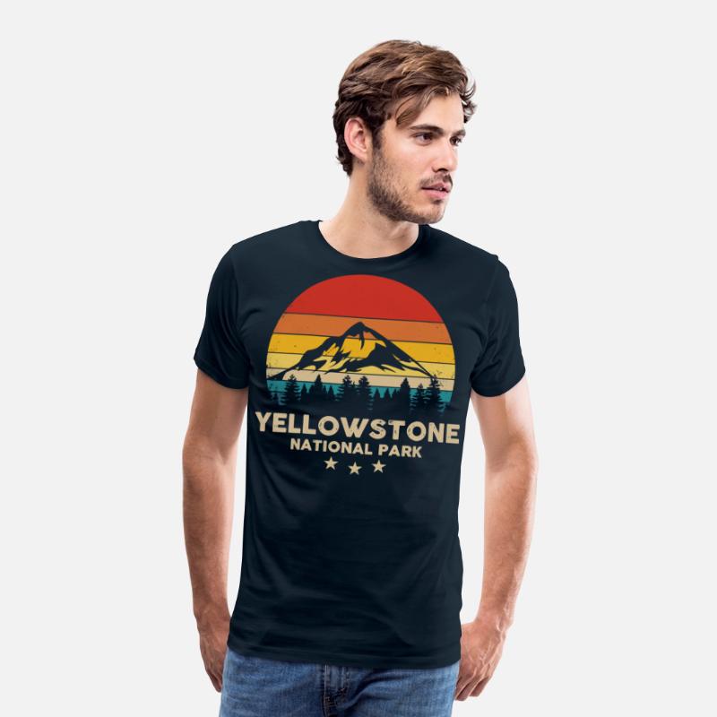Vintage Yellowstone - National Park Retro Souvenir