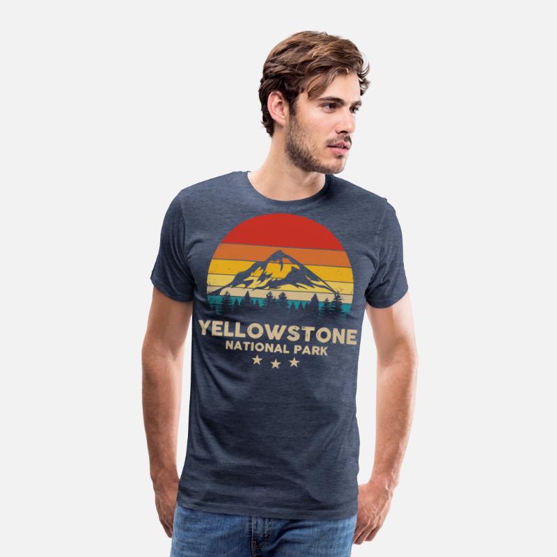 Vintage Yellowstone - National Park Retro Souvenir