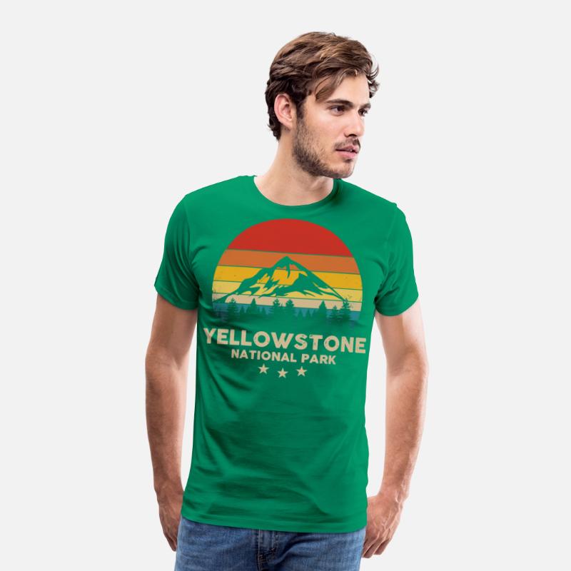 Vintage Yellowstone - National Park Retro Souvenir