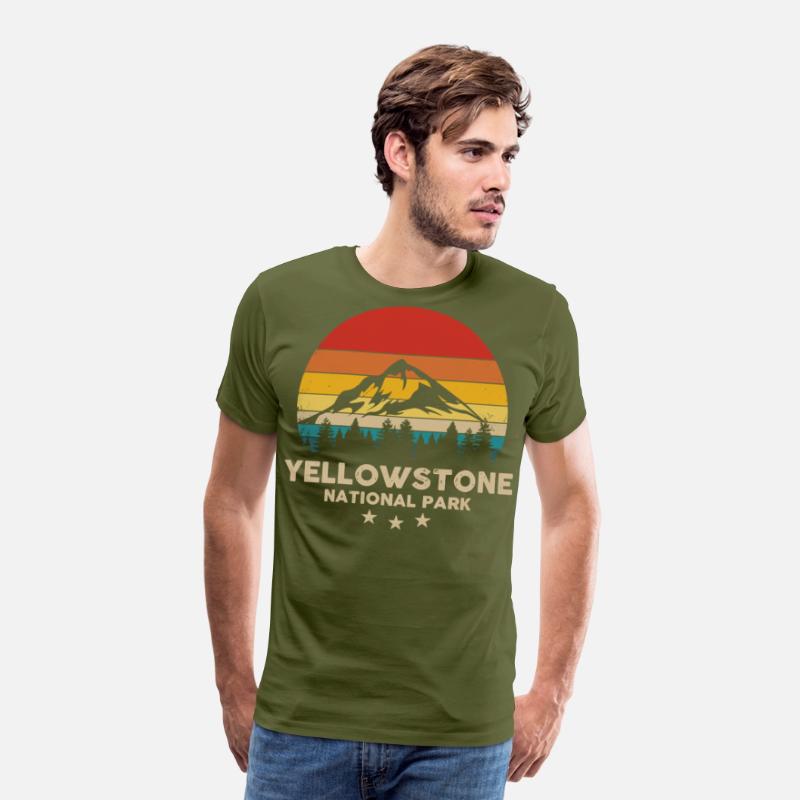 Vintage Yellowstone - National Park Retro Souvenir