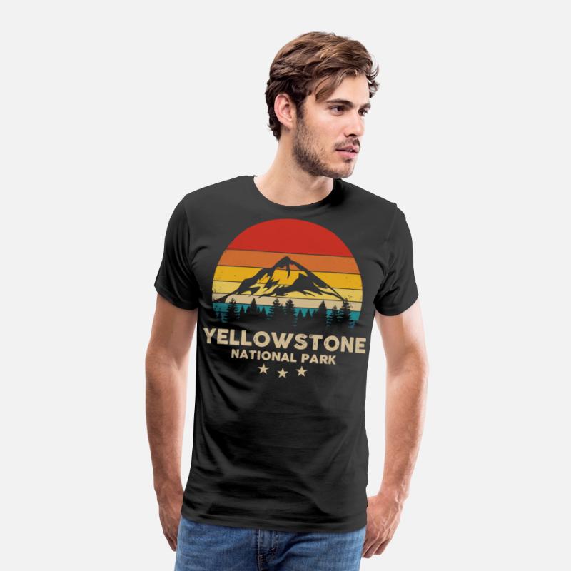 Vintage Yellowstone - National Park Retro Souvenir