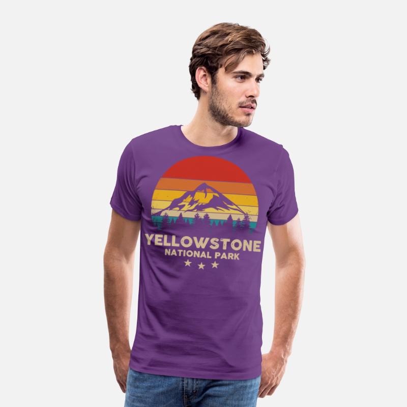 Vintage Yellowstone - National Park Retro Souvenir