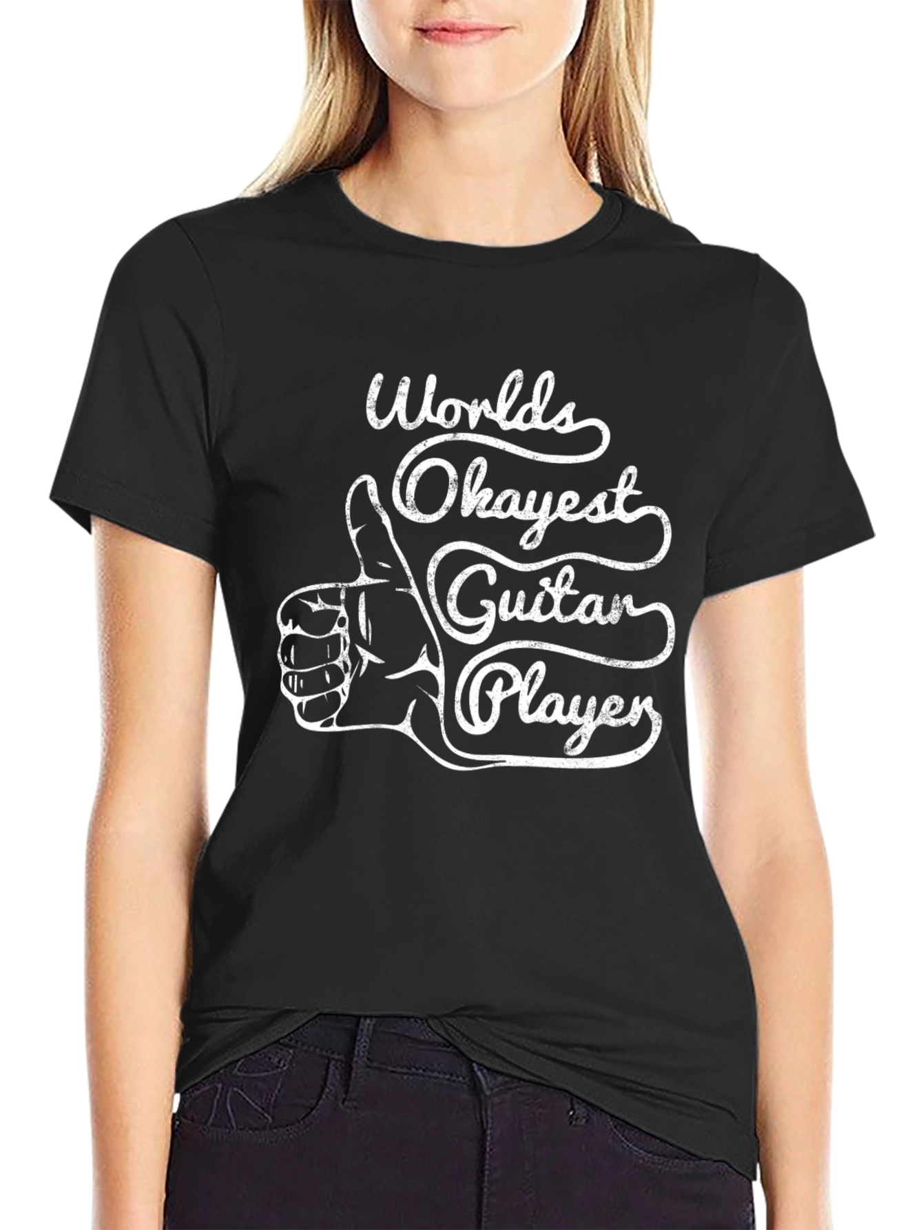 Worlds Okayest Guitar Player T-Shirt