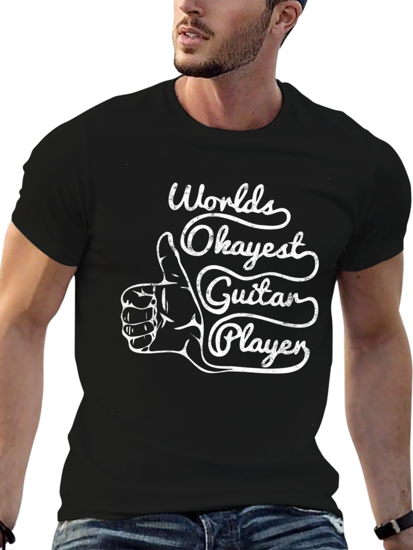 Worlds Okayest Guitar Player T-Shirt