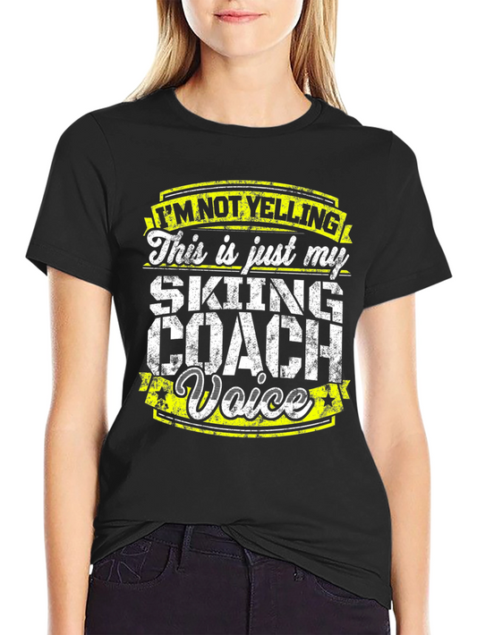 Skiing Coach Voice T-Shirt