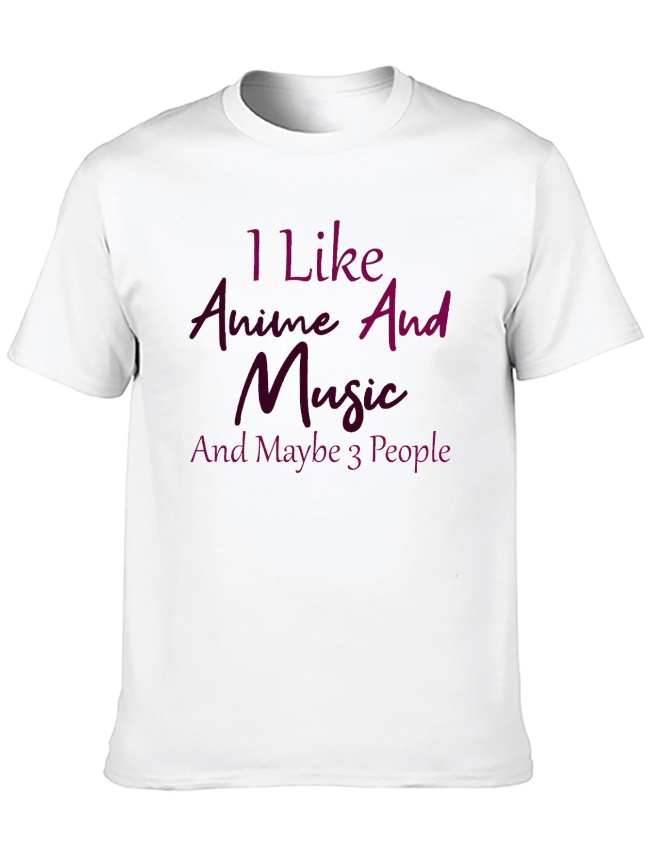 Anime & Music Lovers Tee