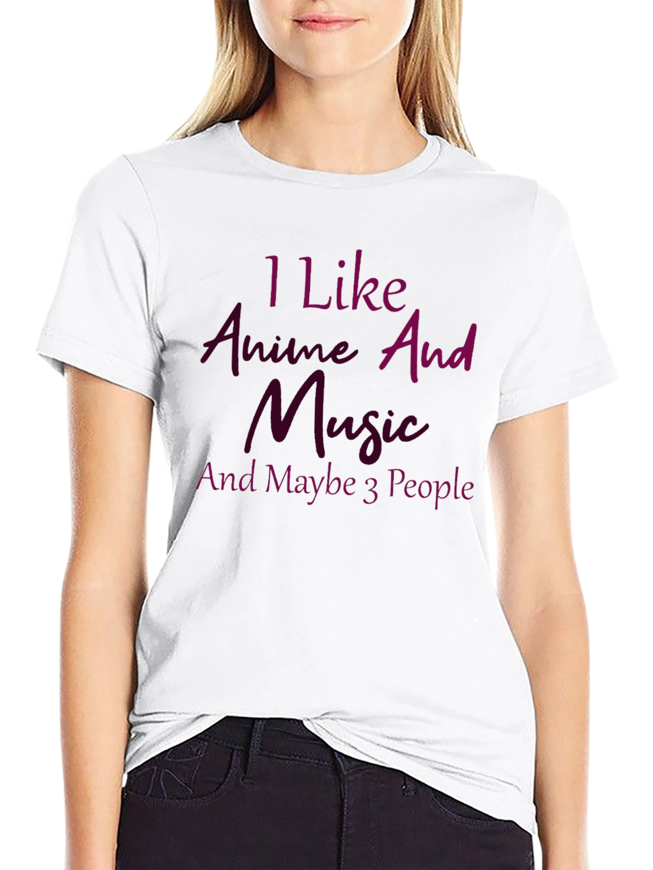 Anime & Music Lovers Tee