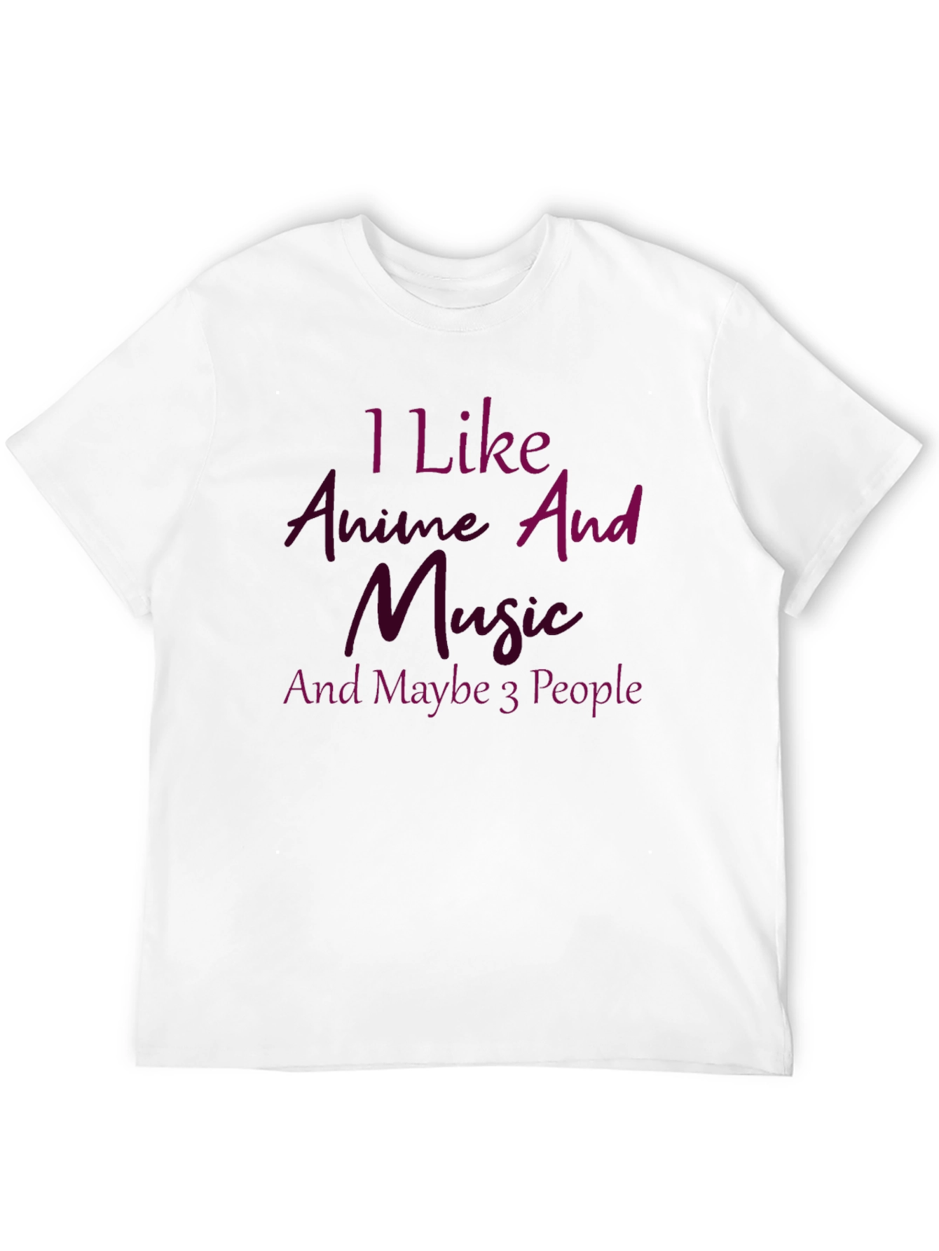 Anime & Music Lovers Tee