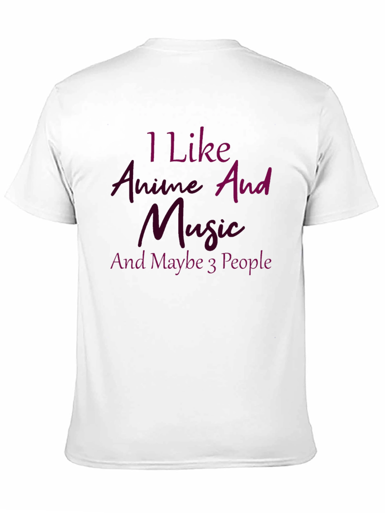 Anime & Music Lovers Tee