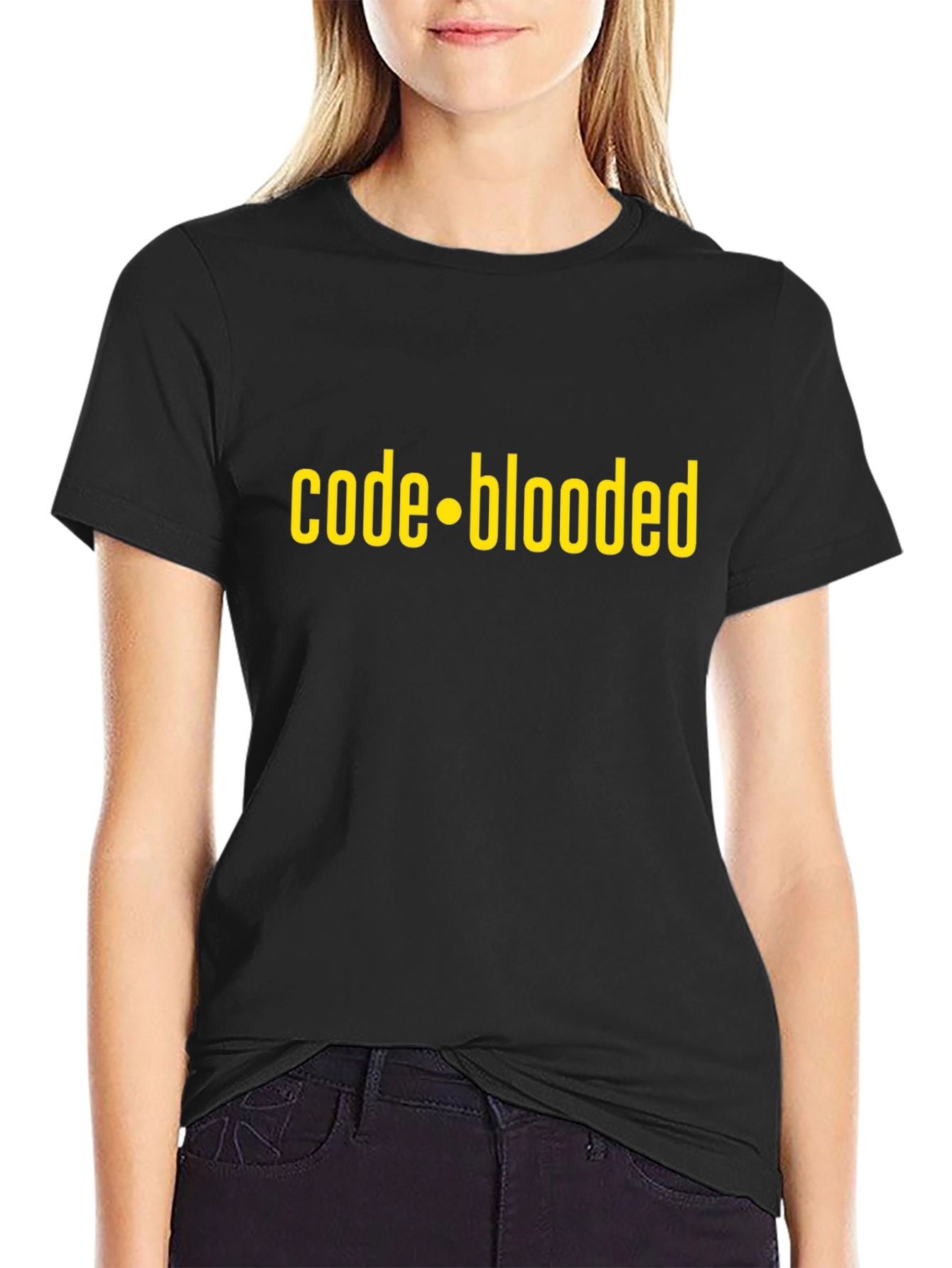 Code Blooded Graphic Tee - Programmer Humor T-Shirt