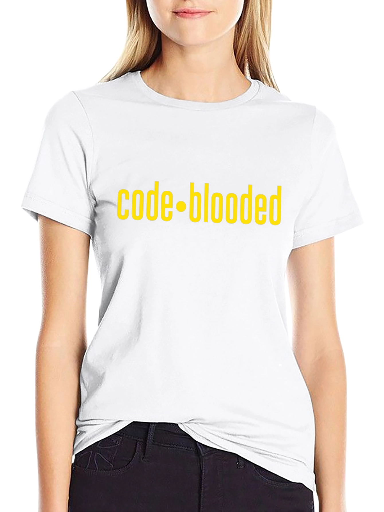 Code Blooded Graphic Tee - Programmer Humor T-Shirt