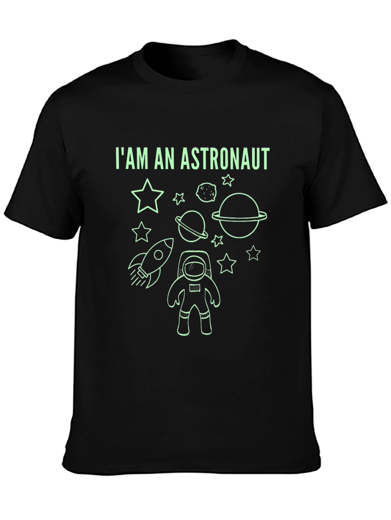 Im an Astronaut Graphic Tee - Space Theme T-Shirt
