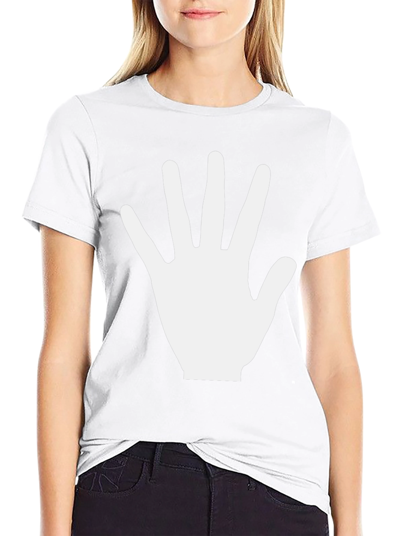 Hand Design T-Shirt - Modern Graphic Tee