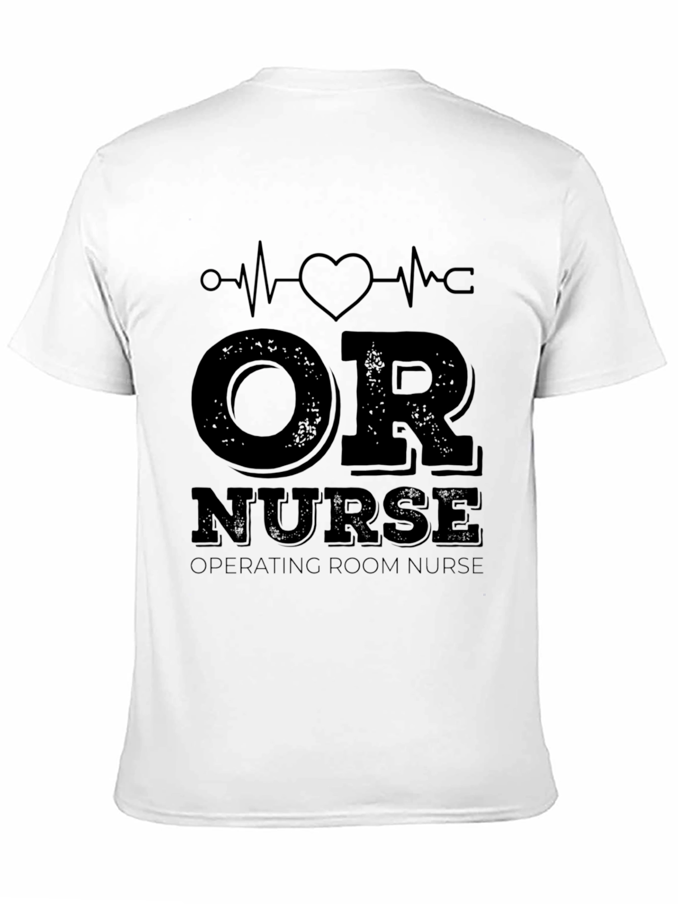 OR Nurse Heartbeat T-Shirt - Operating Room Apparel