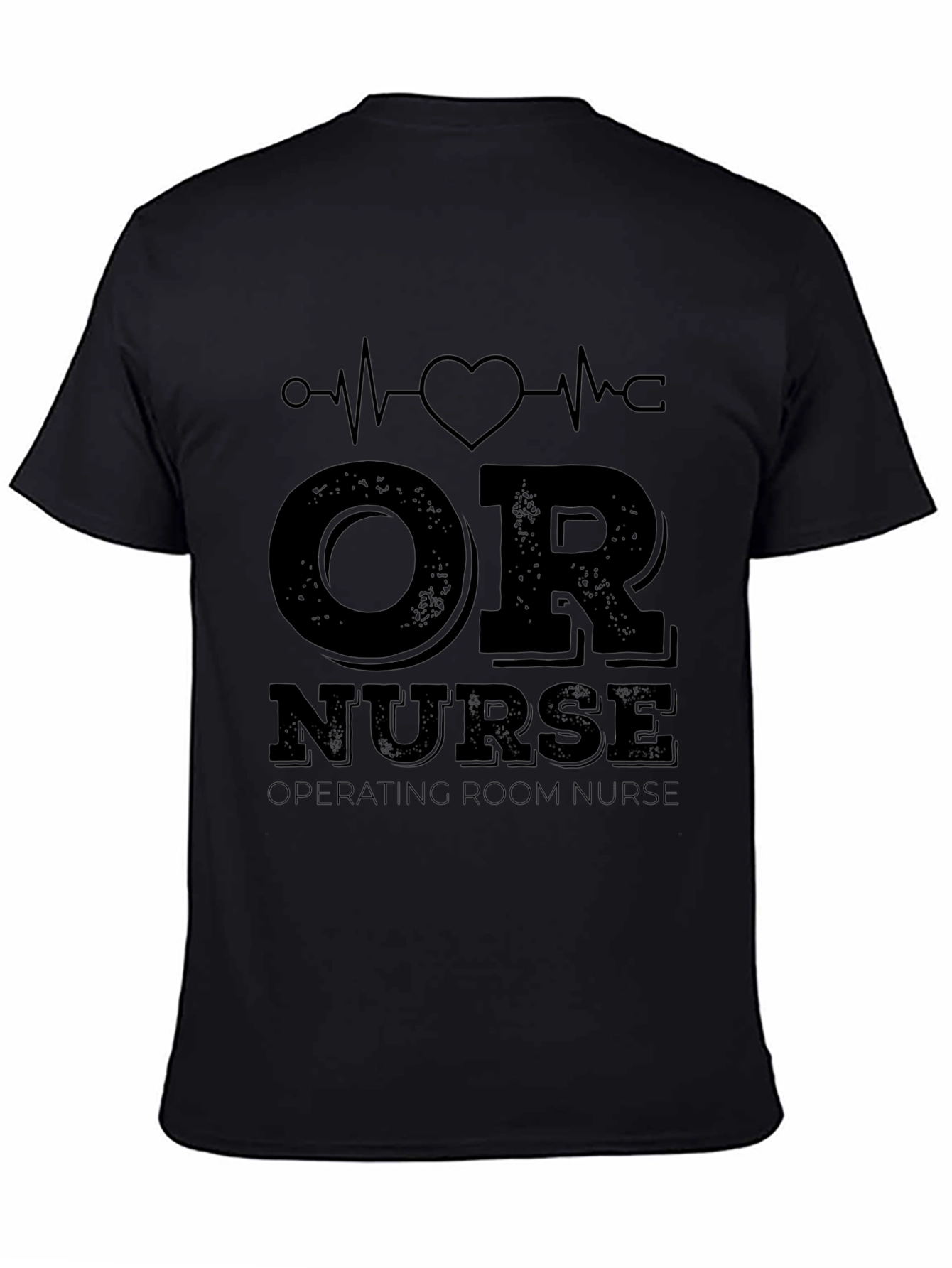 OR Nurse Heartbeat T-Shirt - Operating Room Apparel