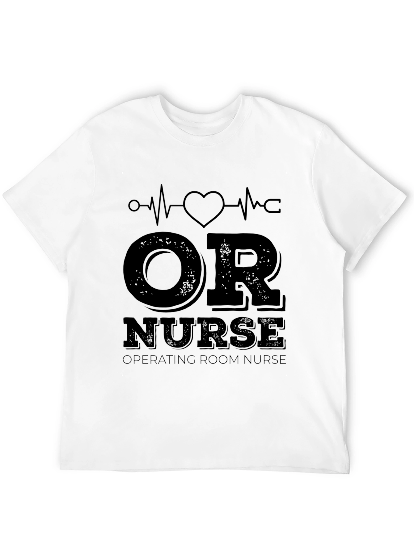 OR Nurse Heartbeat T-Shirt - Operating Room Apparel