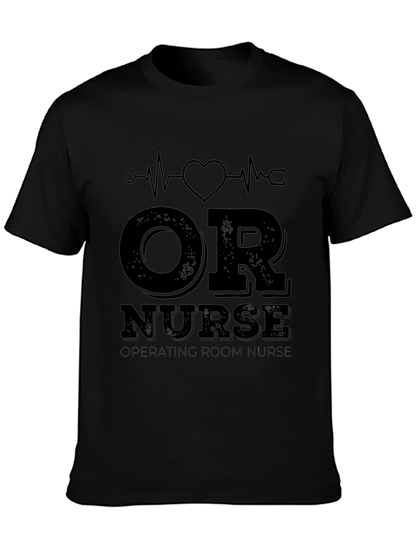 OR Nurse Heartbeat T-Shirt - Operating Room Apparel