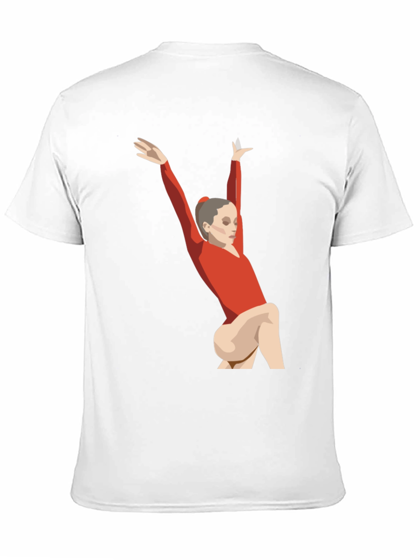 Gymnast Graphic Tee - Unisex Black T-Shirt