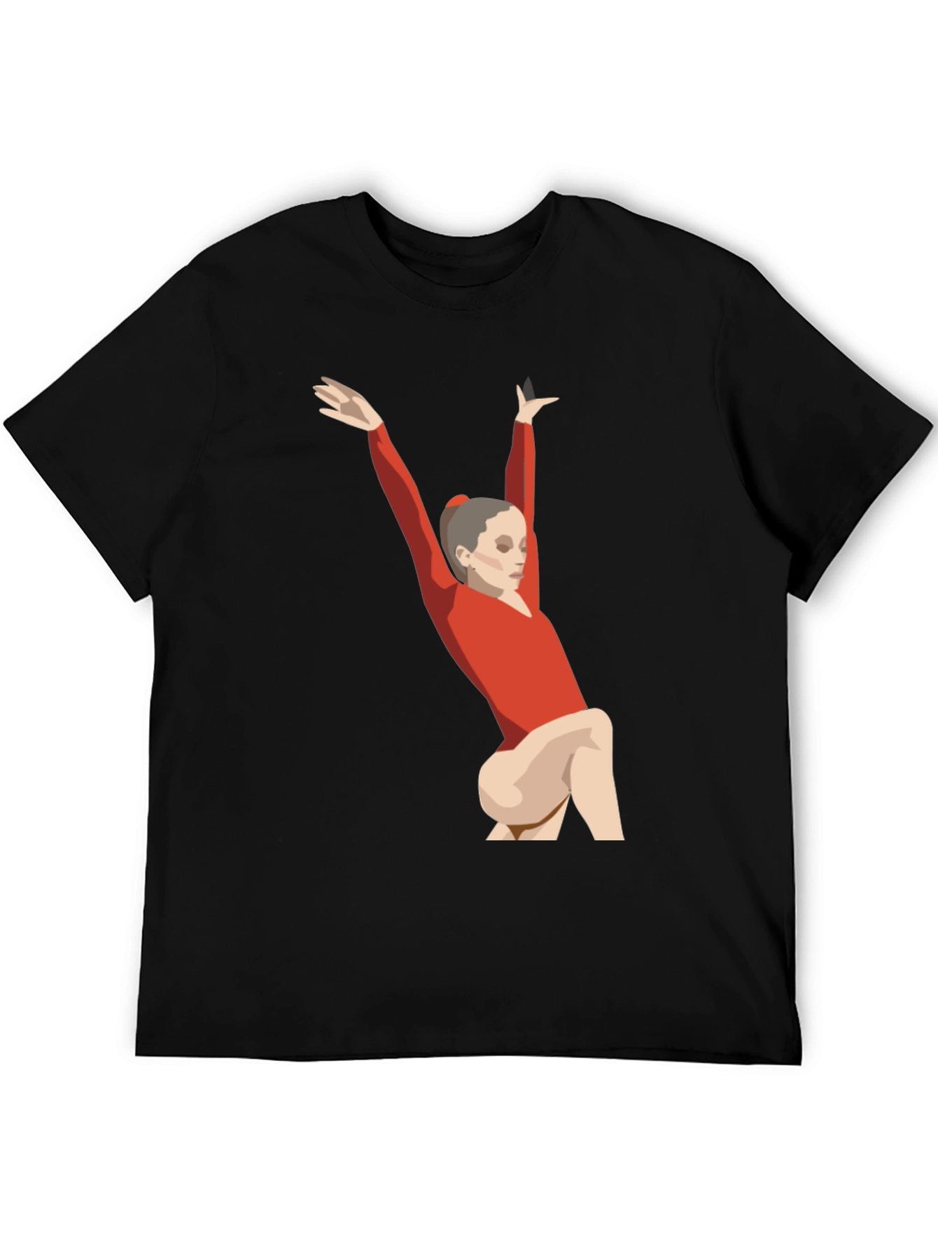 Gymnast Graphic Tee - Unisex Black T-Shirt