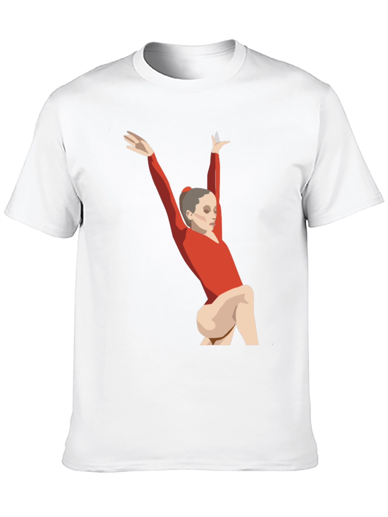 Gymnast Graphic Tee - Unisex Black T-Shirt