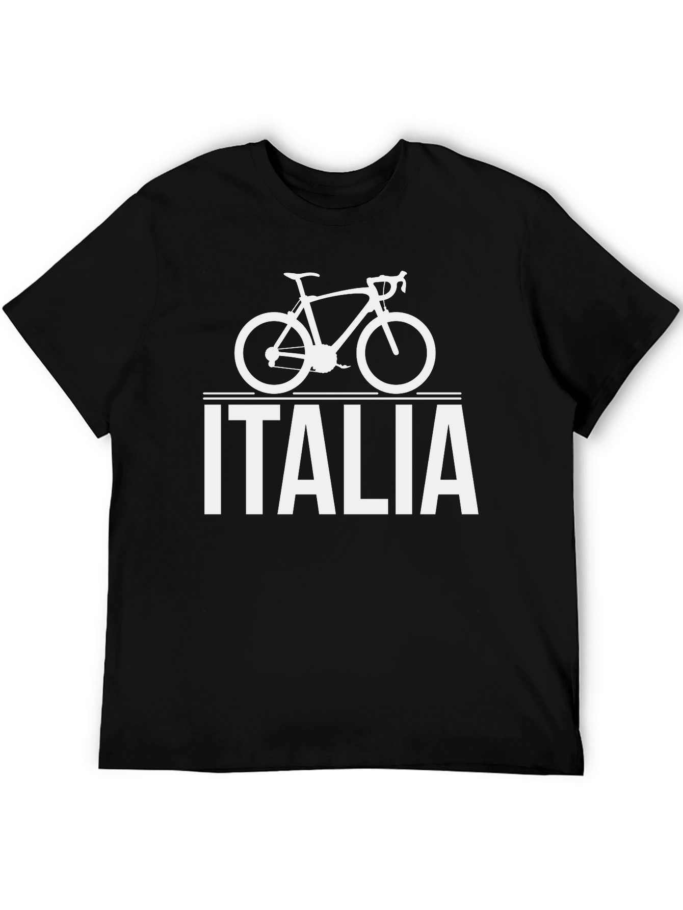 Italia Bike Graphic Tee - Cycling Fan T-Shirt