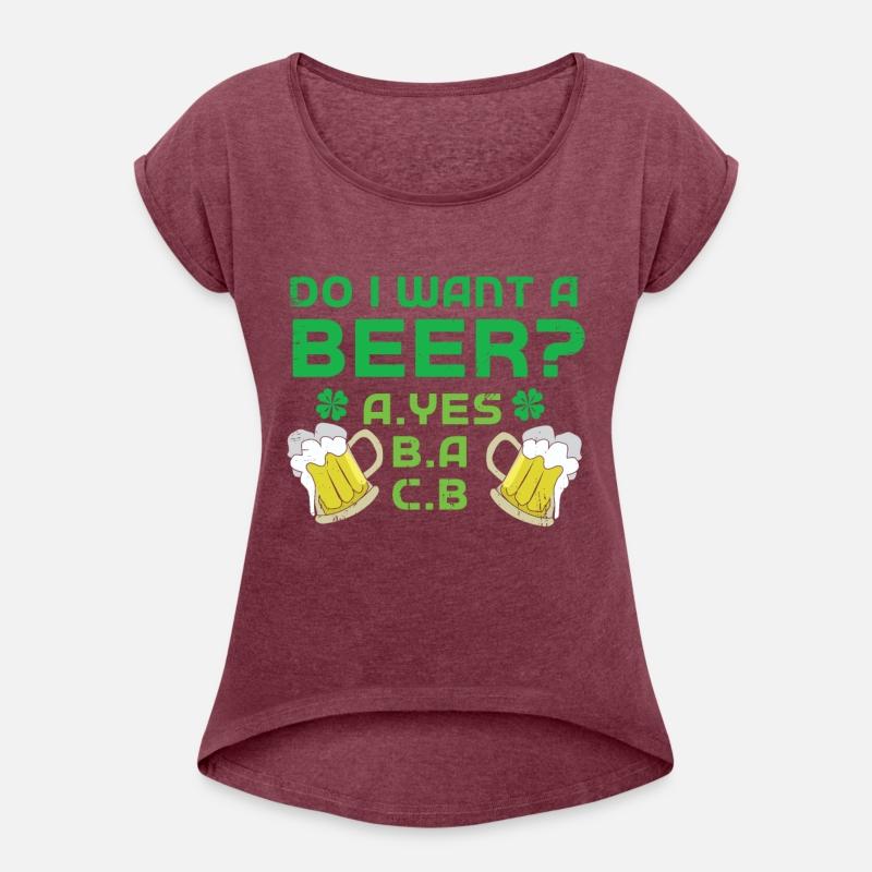 Want Beer Saint Paddy Shamrock Saint Patrick Day