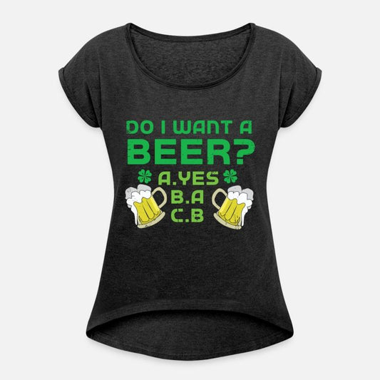 Want Beer Saint Paddy Shamrock Saint Patrick Day