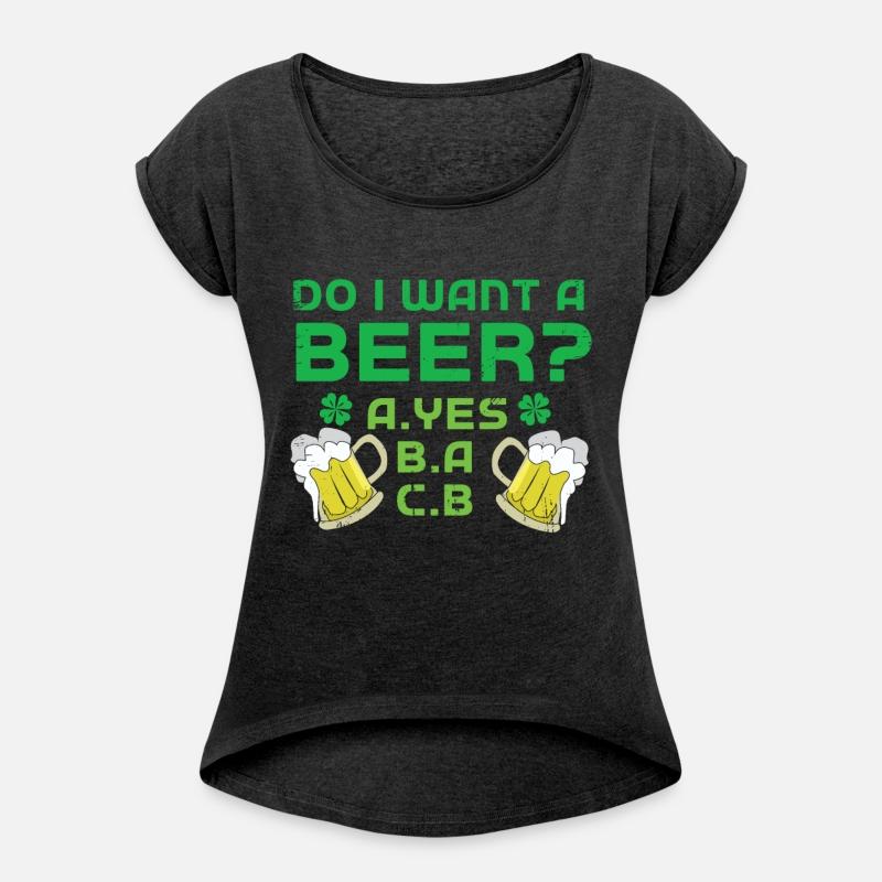 Want Beer Saint Paddy Shamrock Saint Patrick Day