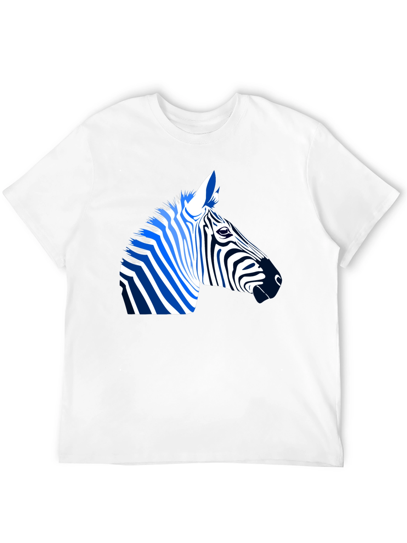 Zebra Graphic Tee - Cool Animal Design Shirt