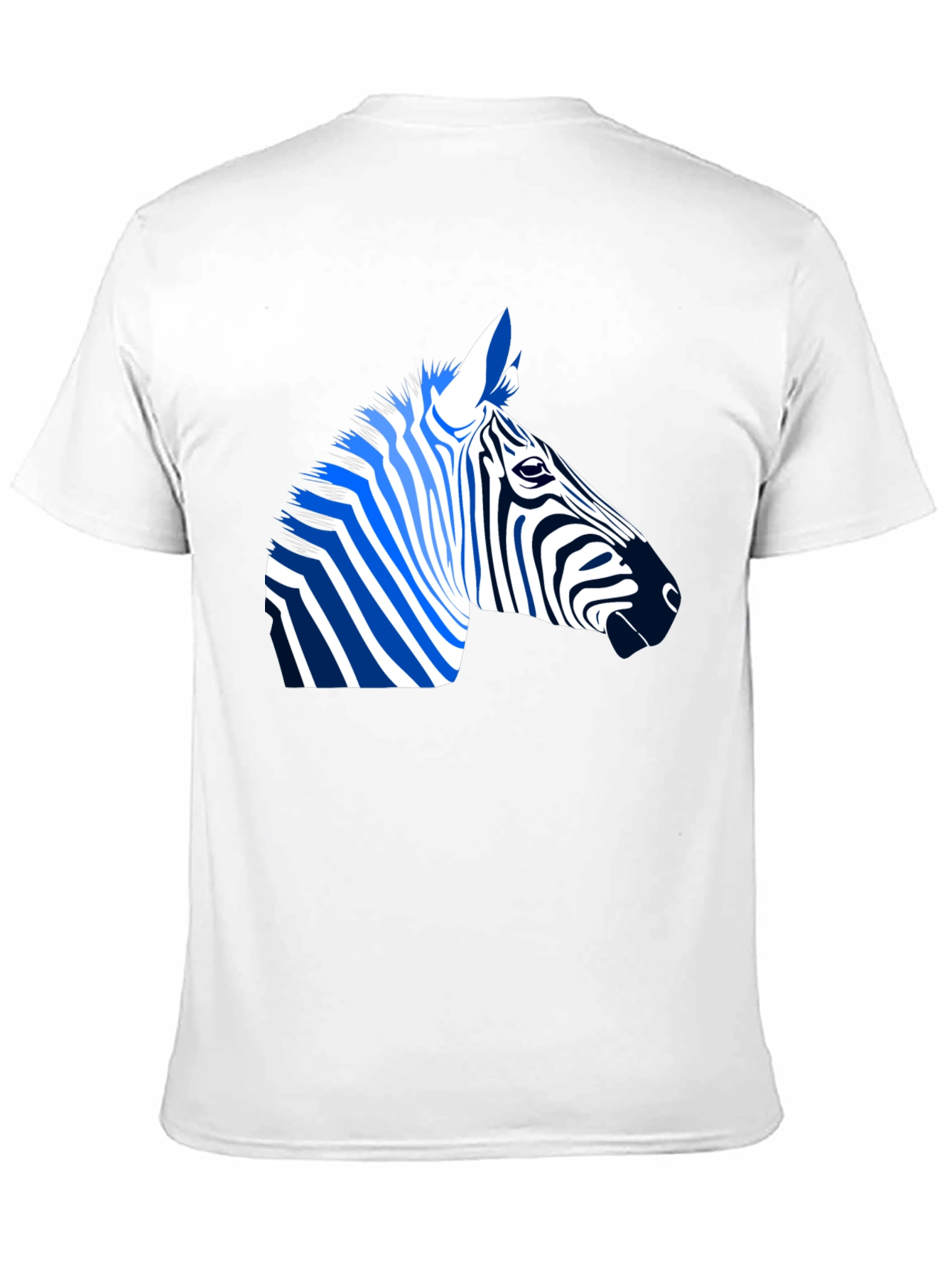 Zebra Graphic Tee - Cool Animal Design Shirt