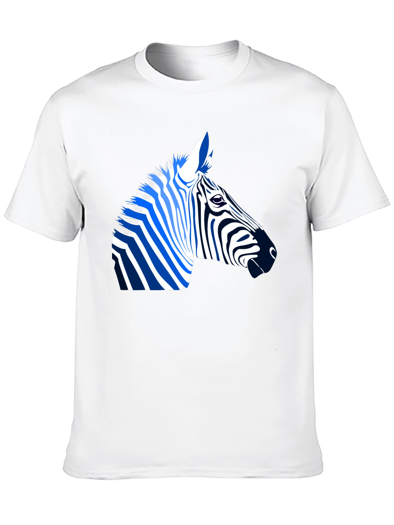 Zebra Graphic Tee - Cool Animal Design Shirt