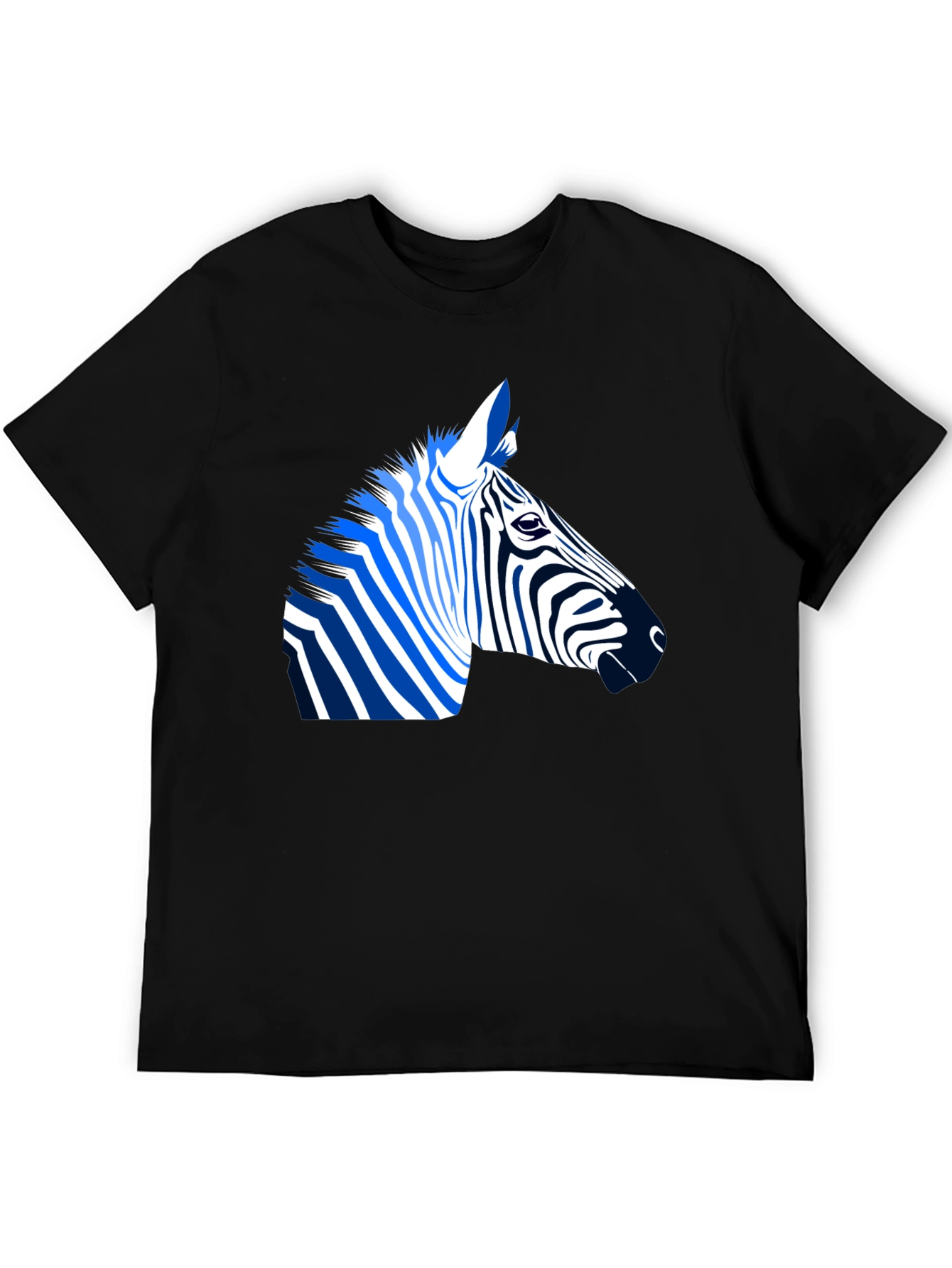 Zebra Graphic Tee - Cool Animal Design Shirt