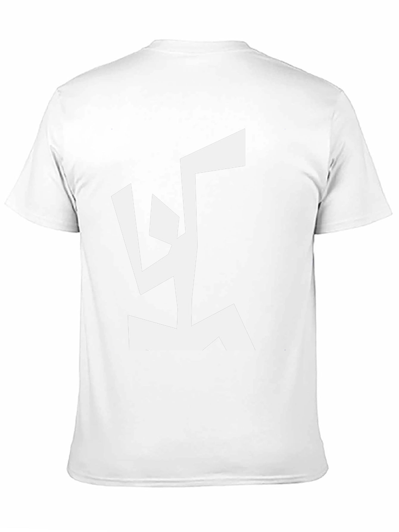 Abstract Graphic Tee - Modern Black T-Shirt