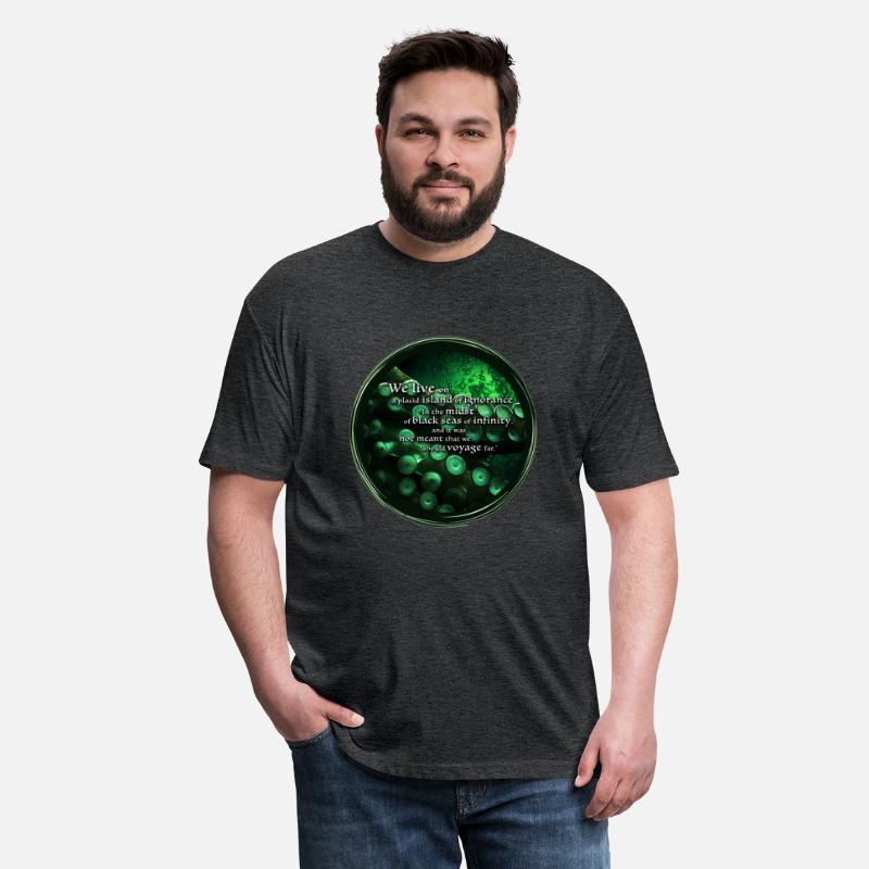 We live on a placid island