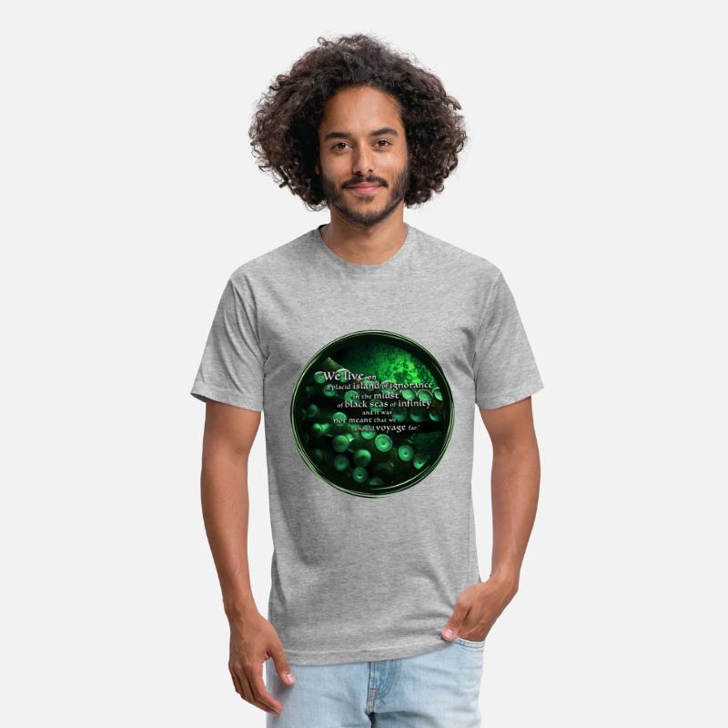 We live on a placid island