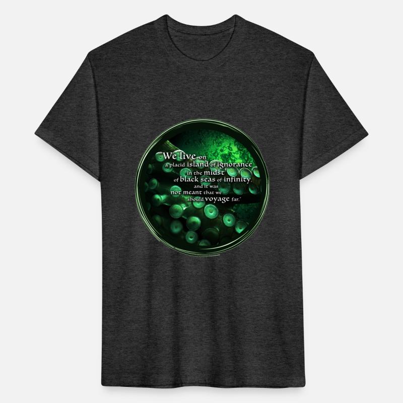 We live on a placid island