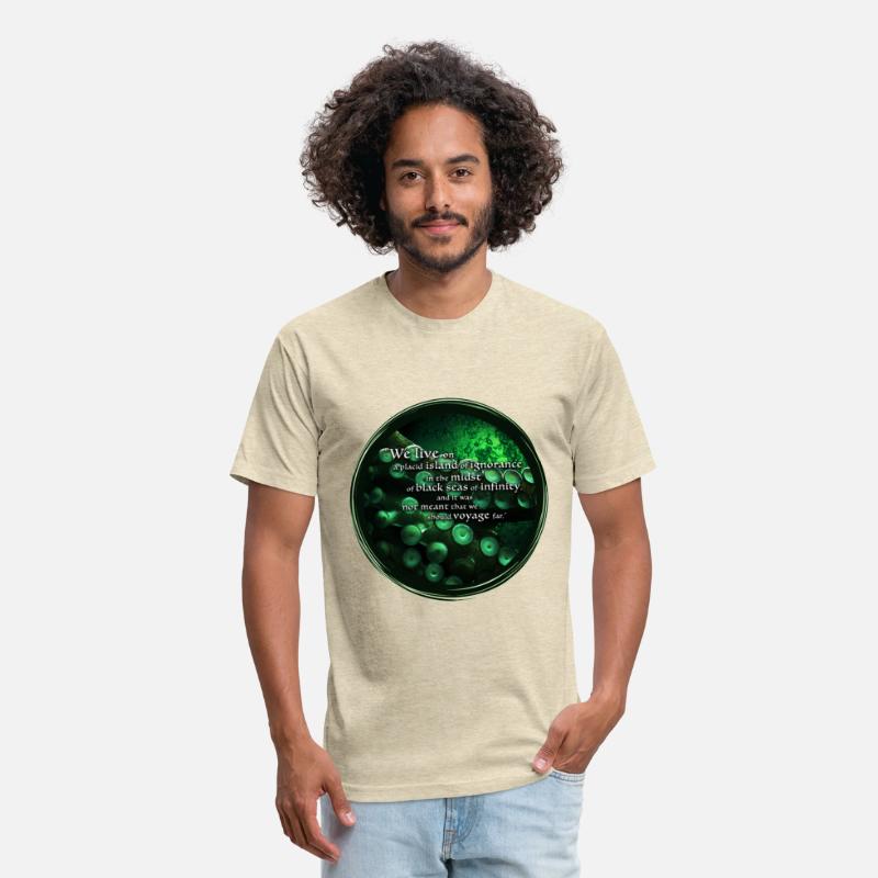 We live on a placid island