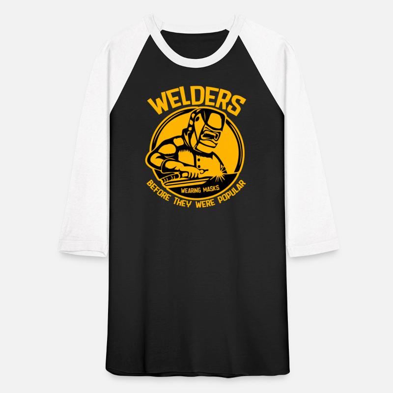 welders wearing masks before they were popular