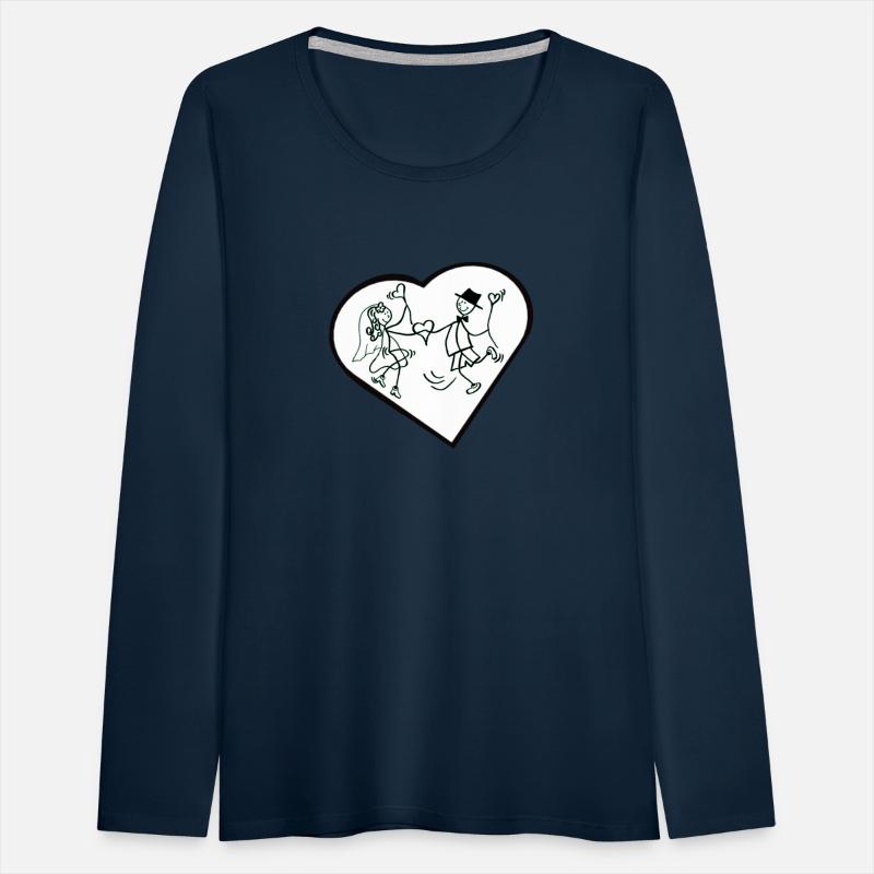 Whimsical Couple Heart Dance Design