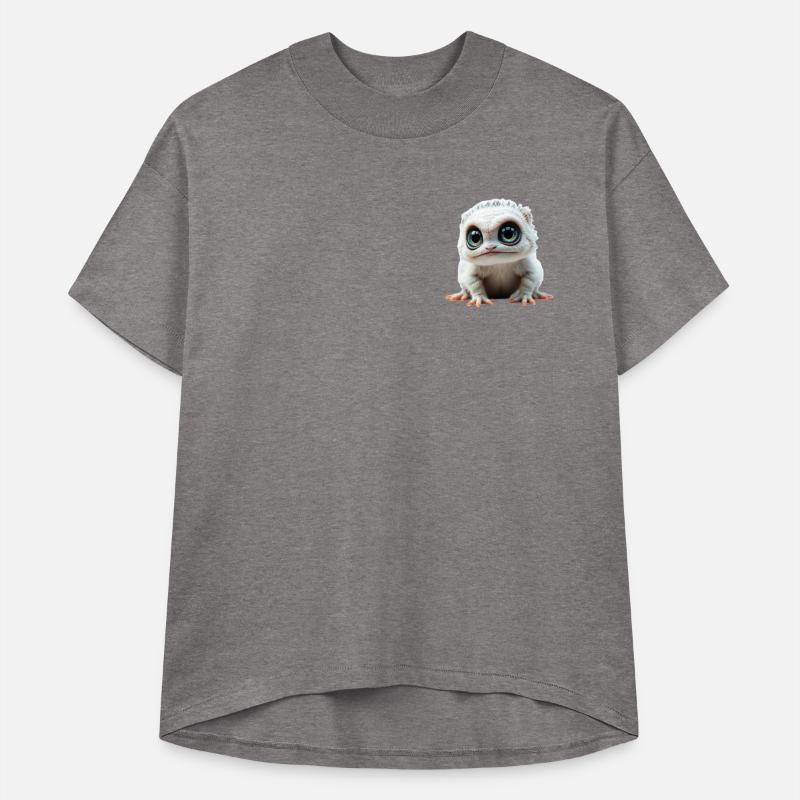 Whimsical Large-Eyed Froglizard Illustration