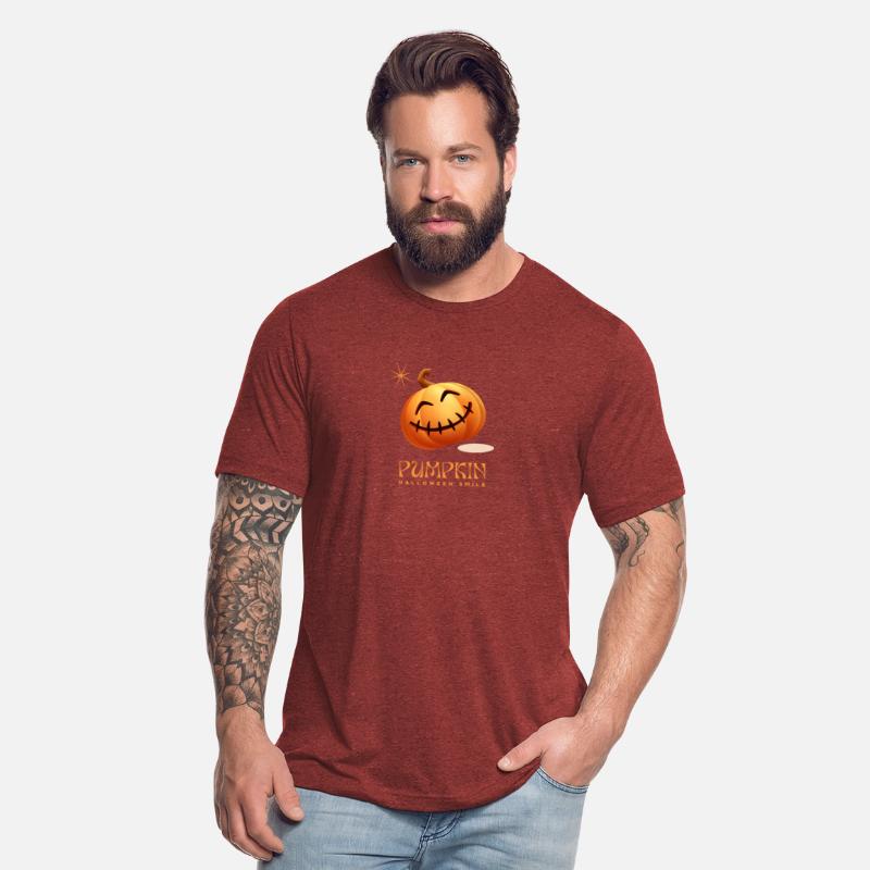 White Sparkling 3d pumpkin halloween t shirt