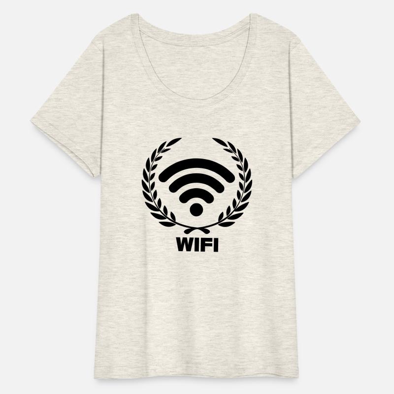 Wifi in laurel wreath