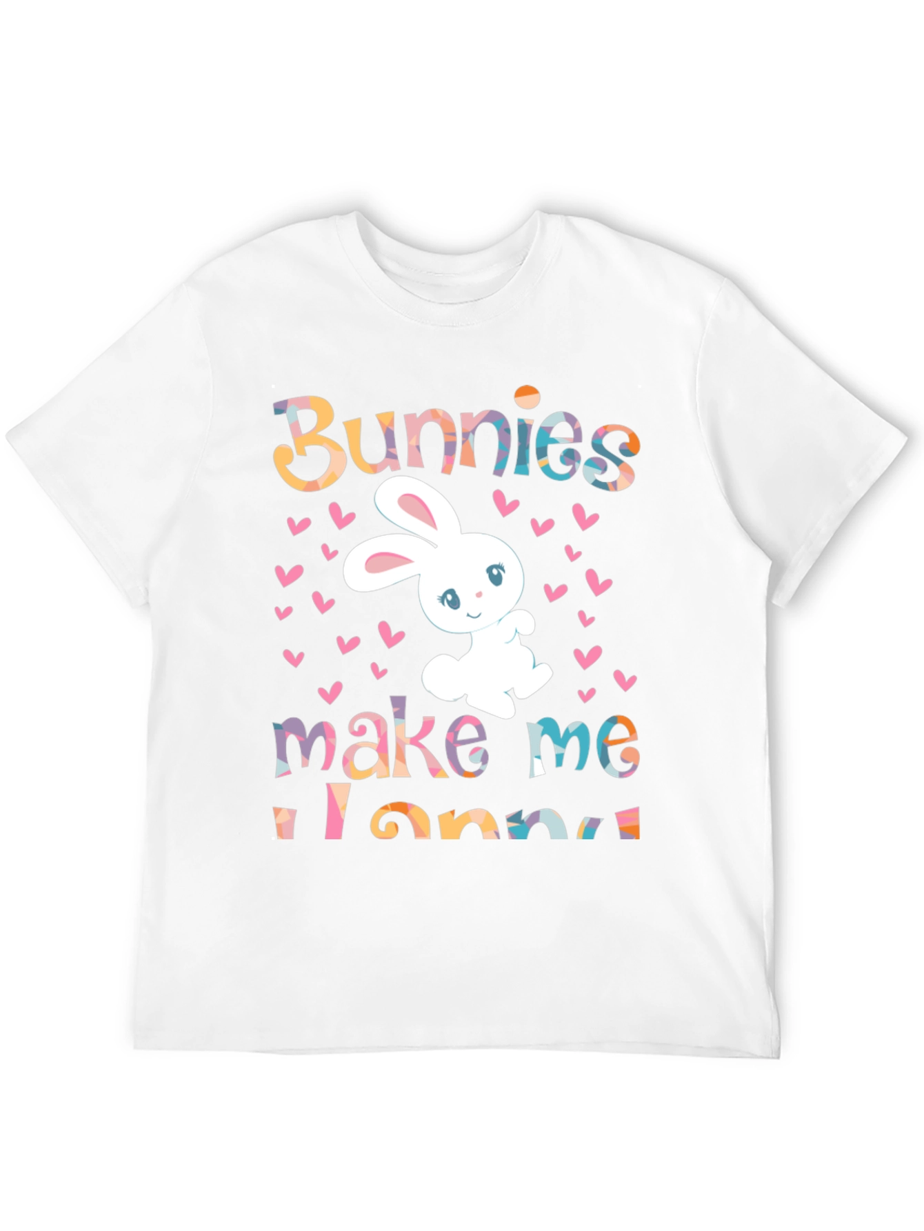 Easter Bunny Graphic Tee - Bunnies Make Me Hoppy