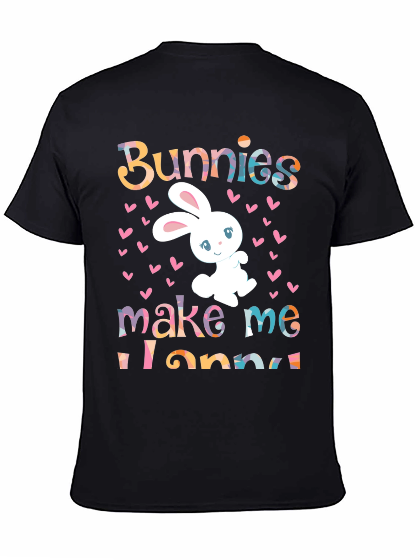 Easter Bunny Graphic Tee - Bunnies Make Me Hoppy